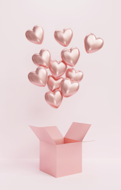 心形的气球图片下载