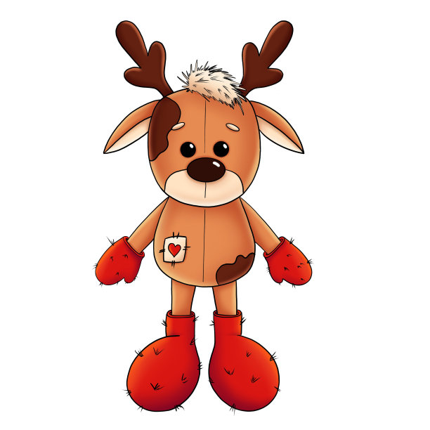 玩具鹿图片下载