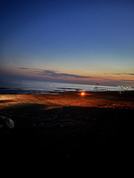 一个神奇的日落图片下载
