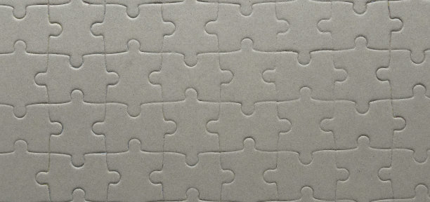 空白拼图可以用作背景。图片下载