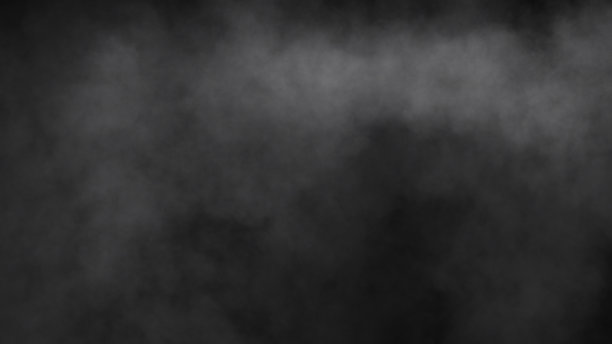 黑背景上的白烟图片下载