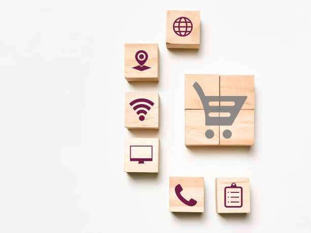 数字营销与网络连接的概念。图片下载