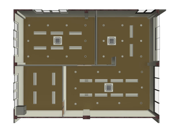 建筑工程三维插图图片下载