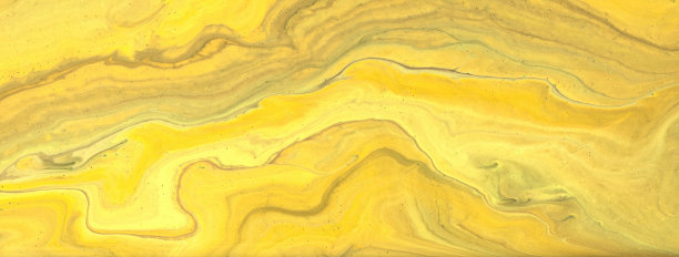 抽象流体艺术背景光金色和黄色的色彩。液体的大理石。丙烯酸颜料渐变图片下载