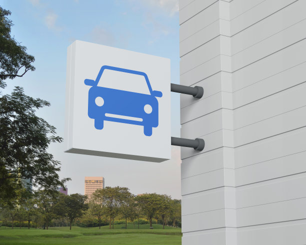 商务交通服务理念，3D渲染图片下载