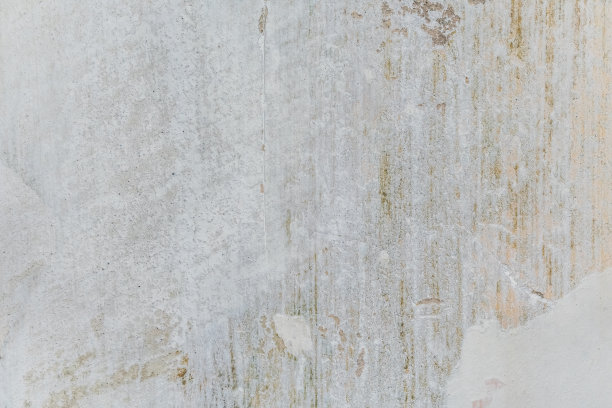 白色底漆纹理的墙壁，特写图片下载