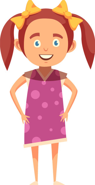 女孩的卡通图片下载