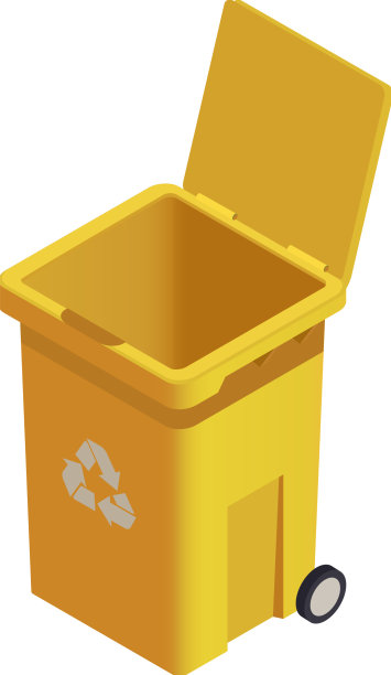 等距垃圾桶图片下载