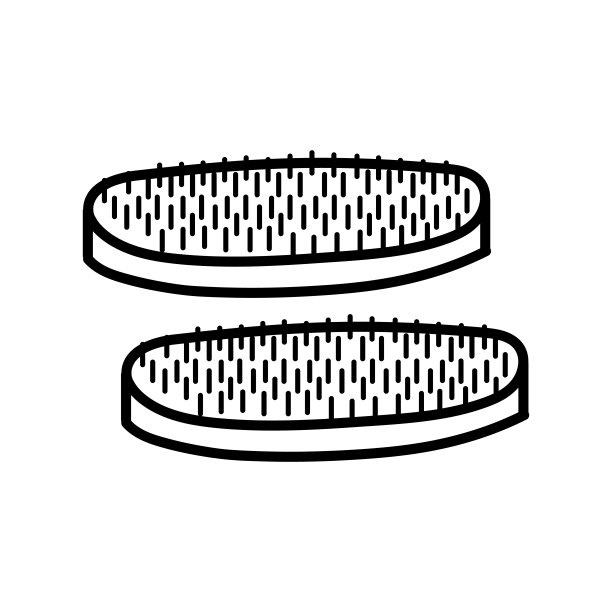 Sadhu脚站立木板标志。瑜伽练习的书桌上。轮廓图标图片下载