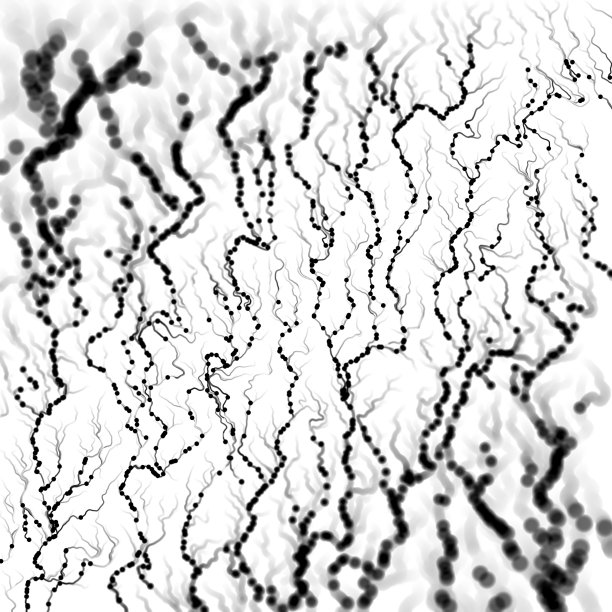 流动的色彩斑斓的粒子图片下载