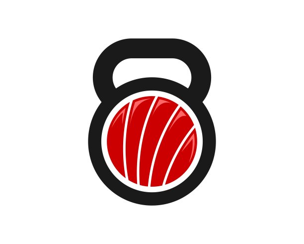 哑铃形状，里面有寿司图片下载