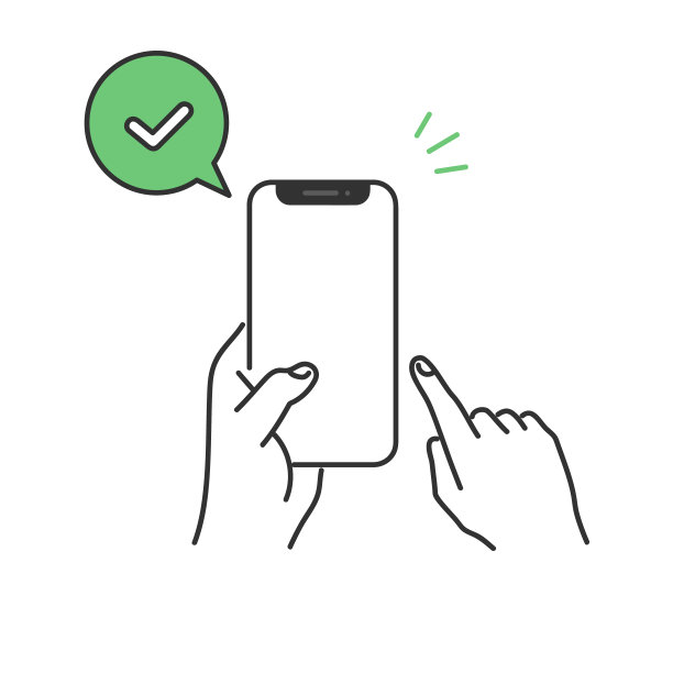 智能手机被拿在手里操作的图像说明图片下载