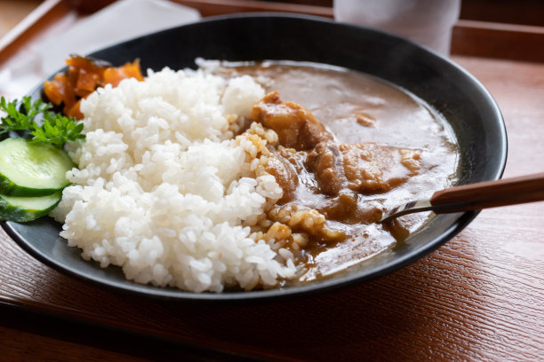 美味的咖喱饭图片下载