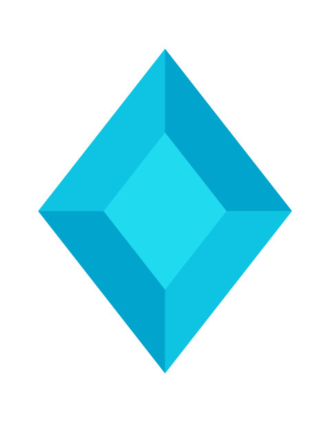 宝石钻石图标。矢量图图片下载