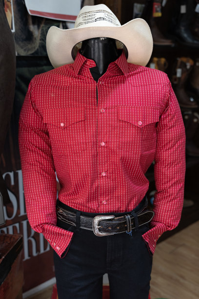 夏罗墨西哥牛仔服装在人体模型图片下载