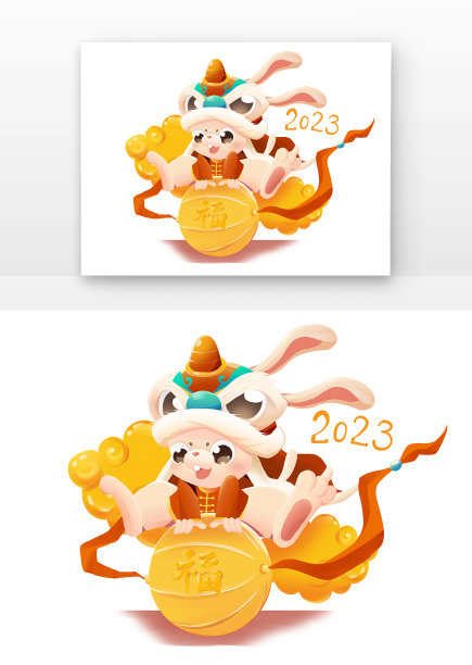 兔子舞狮图片下载