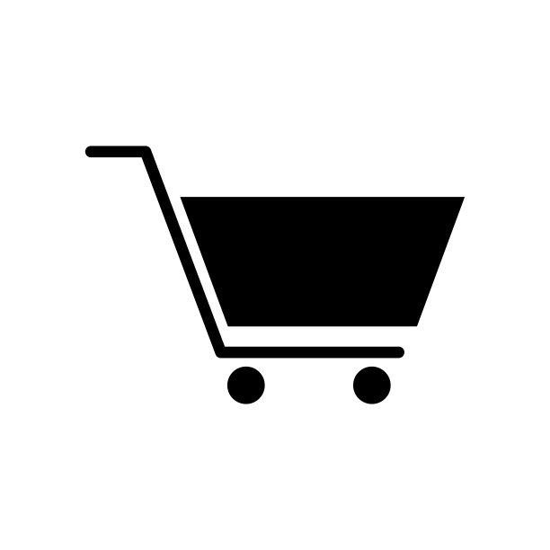 购物图表图标矢量设计模板在白色背景图片下载