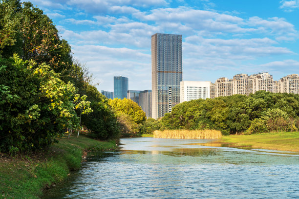 中国湖滨现代写字楼图片下载