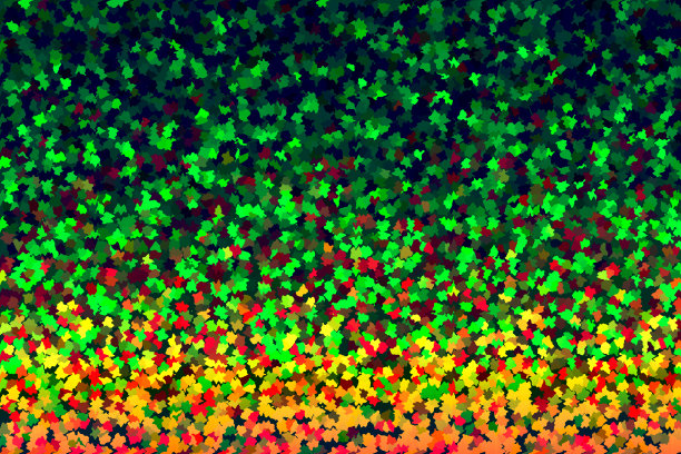 落叶的抽象插画和纹理图片下载