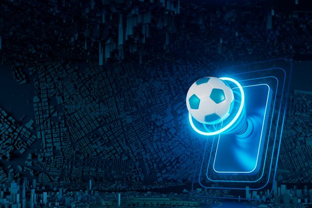 足球球对象、运动球设计、足球元素概念、3d插画、抽象足球技术、智能手机移动屏幕、绿色草地、在线体育直播、赌场体育业务图片下载