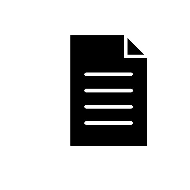 文档纸雕文图标插图。简单的矢量设计可编辑。32 x 32像素完美图片下载