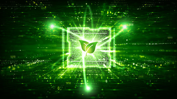 绿色计算和计算可持续性-概念插图图片下载
