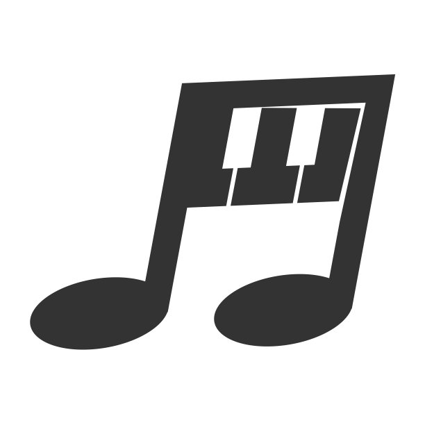 音乐抽象标志图标插图品牌标识图片下载