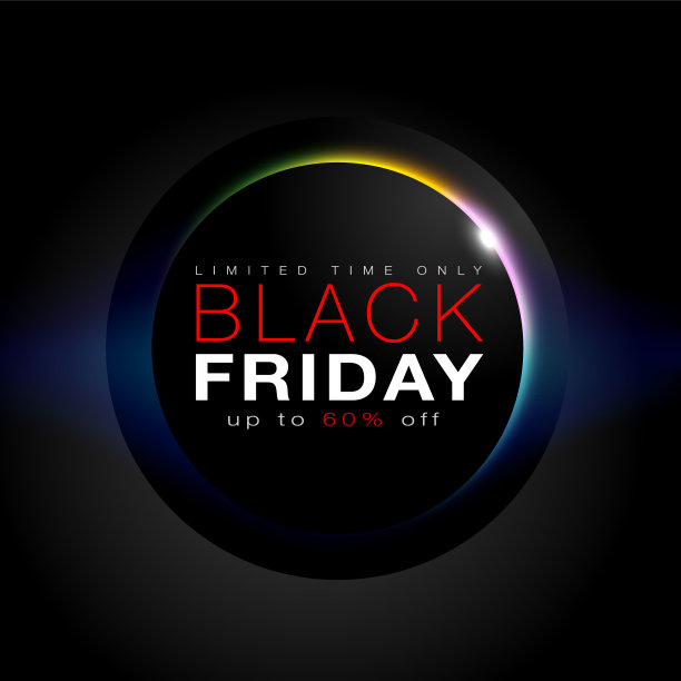 黑色星期五的促销横幅或海报图片下载