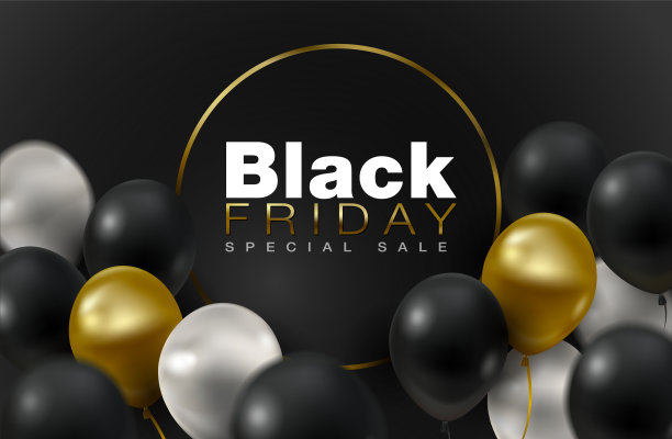 黑色星期五销售横幅模板图片下载