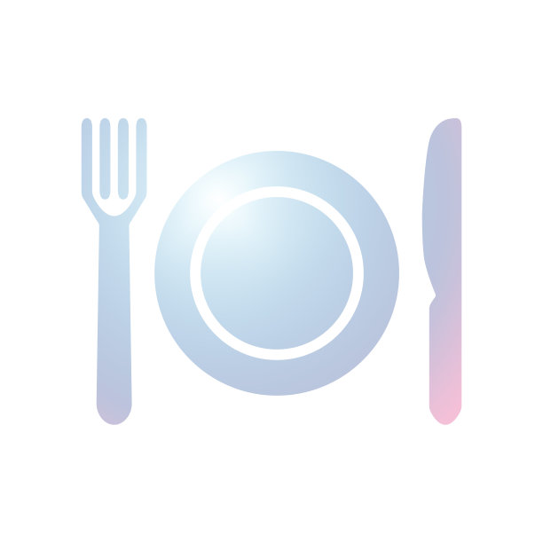 插图矢量图形的餐厅图标模板图片下载