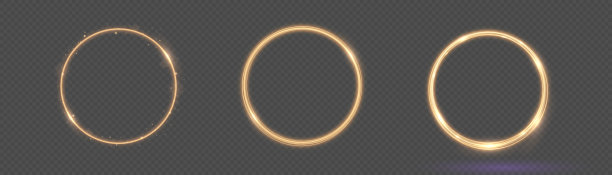 光金色的漩涡图片下载