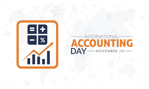 11月10日国际会计日的矢量插画设计概念图片下载