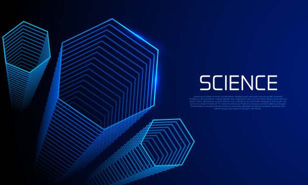 抽象分子结构背景。科学或医学的概念分子结构或化学工程矢量插图图片下载