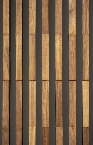 棕色木材和金属栅栏背景图片下载