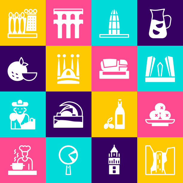 在盘子门上设置海藻瀑布橄榄图片下载