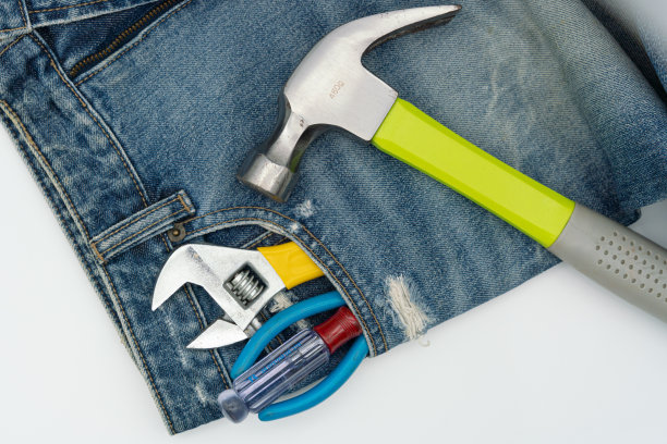 工作服和工作工具的概念图片下载