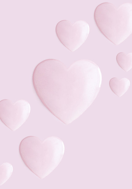 一滴美容精华血清凝胶的光柔和的背景形状的心图片下载