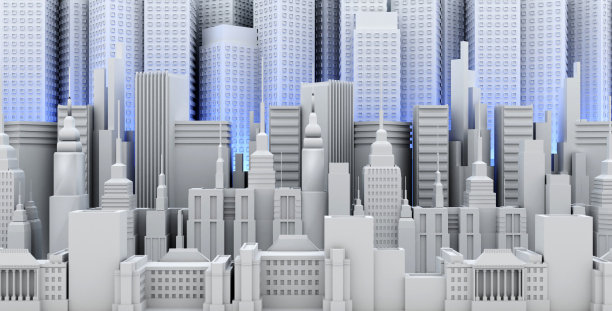 3D渲染插图抽象技术背景与文本空间图片下载