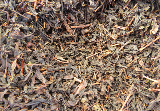 用袋装的散装草药干茶。图片下载