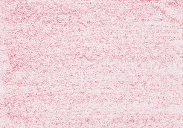 质地蜡笔在白色的纸上粉红色的颜色图片下载