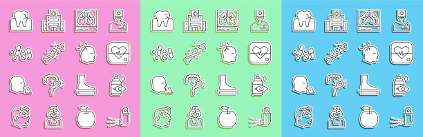 设置线吸入器滴眼液瓶心率图片下载