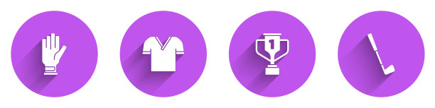 高尔夫球手套衬衫奖杯与高尔夫球图片下载