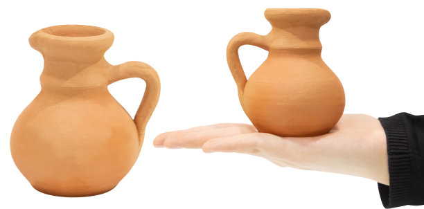 粘土小罐图片下载