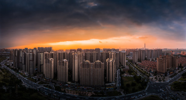 成都黄昏图片下载