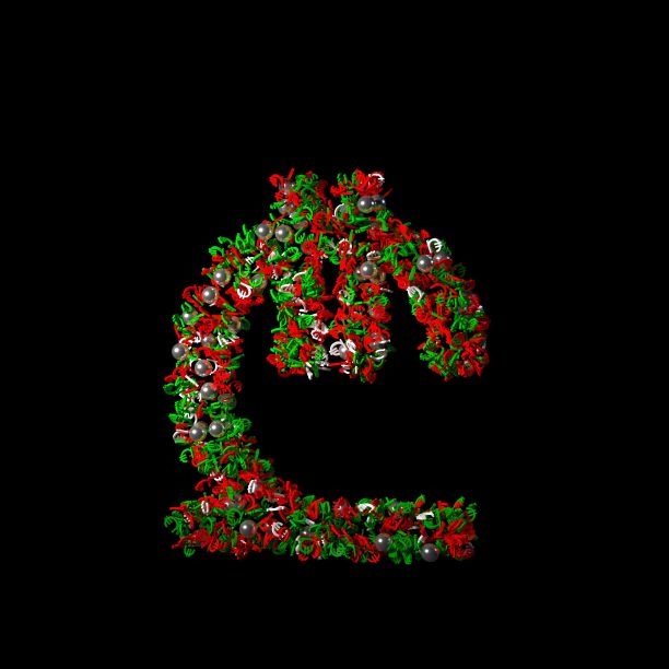 散落的圣诞字母和符号孤立在黑色背景上图片下载