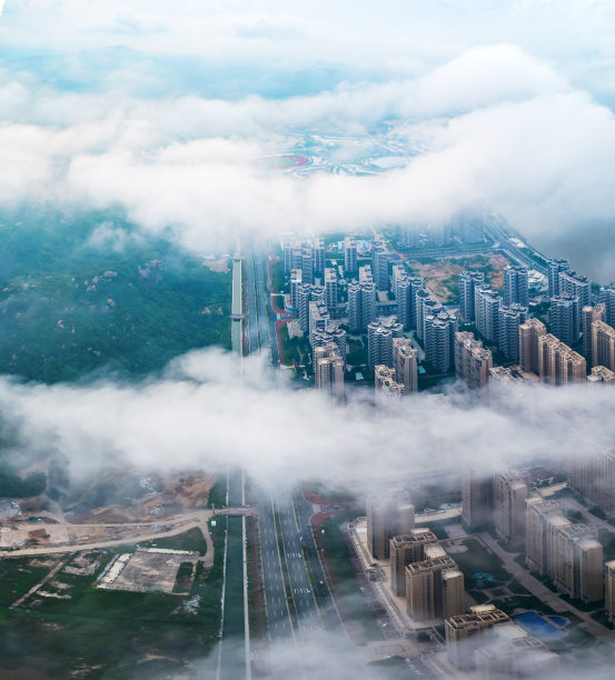 汕头市南滨区居民区航拍图片下载