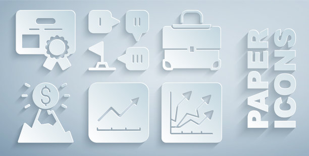 集财务增长增长于一体的公文包图片下载