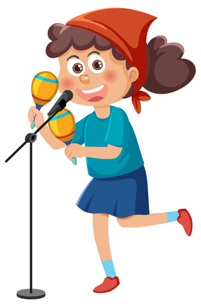 玩沙球的快乐女孩图片下载