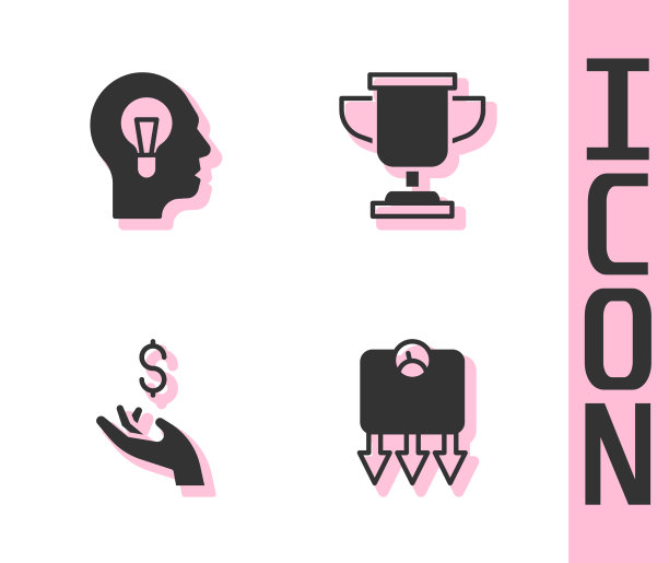 用灯泡手设定减肥人图片下载