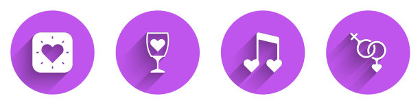 心设香槟杯音乐音符调图片下载